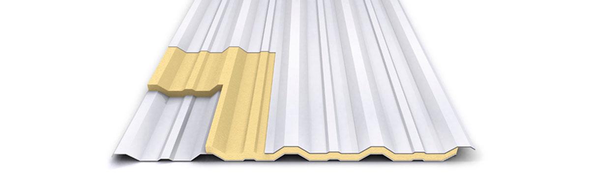 Telhas de PUR Trapezoidal